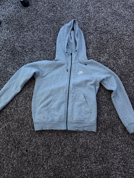 Nike Other - Nike Kids Grey Full-Zip Hoodie Sweatshirt